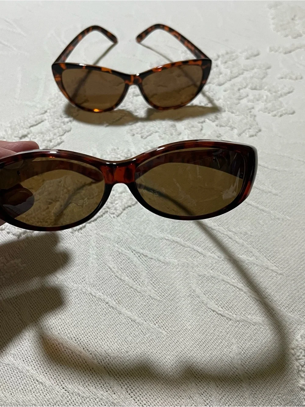 Classic Tortoiseshell Women's Sunglasses - Brown Lenses 2 pair